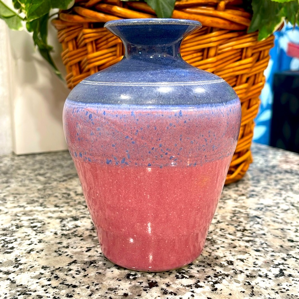 Studio pottery vase